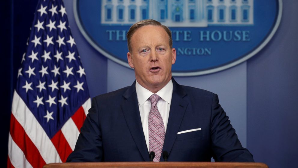 White House spokesman Sean Spicer