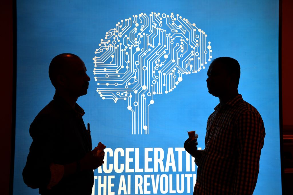 participants of an artificial intelligence conference